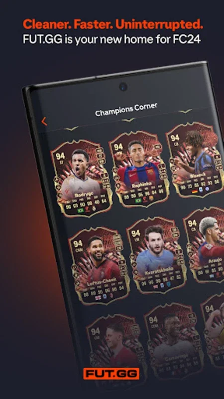 FUT.GG for Android - The Ultimate FC24 Ultimate Team App