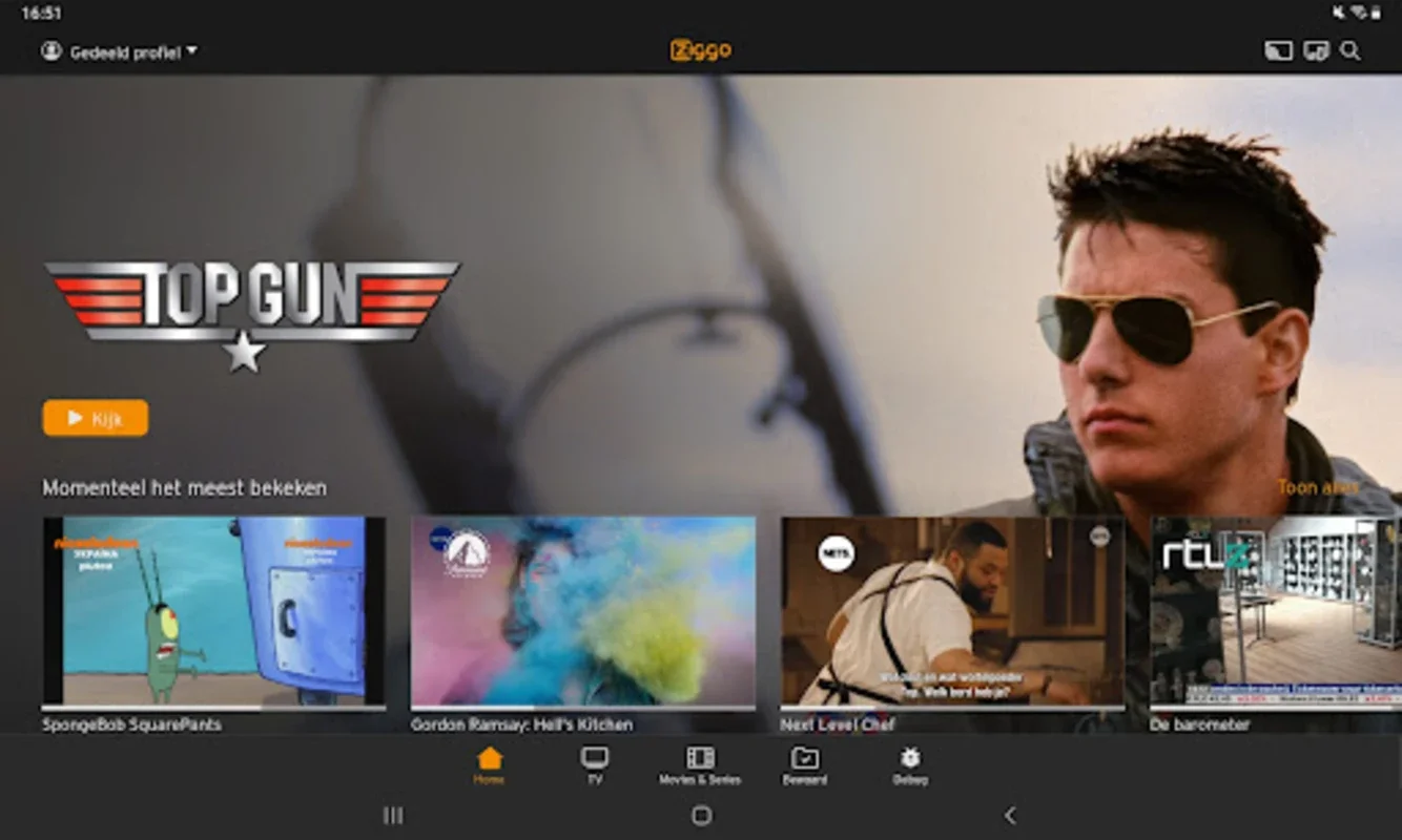 Ziggo GO for Android: Transform Your Device into TV