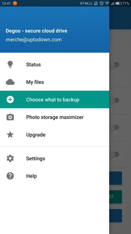 Degoo for Android: 100GB Free Cloud Storage