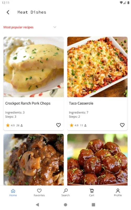 CrockPot and Oven Recipes for Android - Simplify Cooking