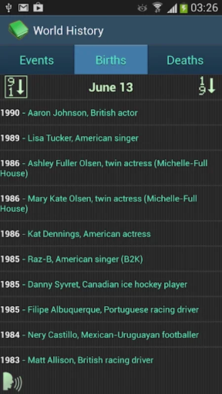 This Day In History for Android - Explore Past Events