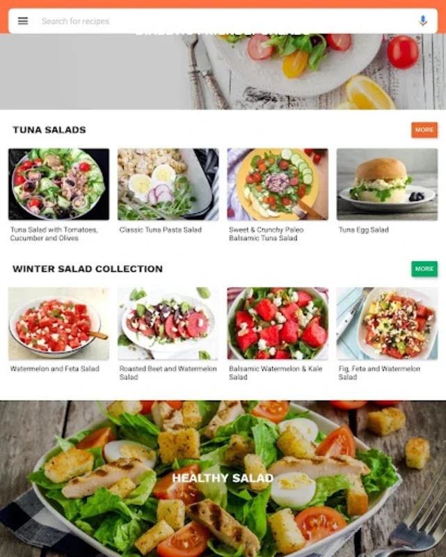 Spanish Recipes for Android - Explore Offline Dishes