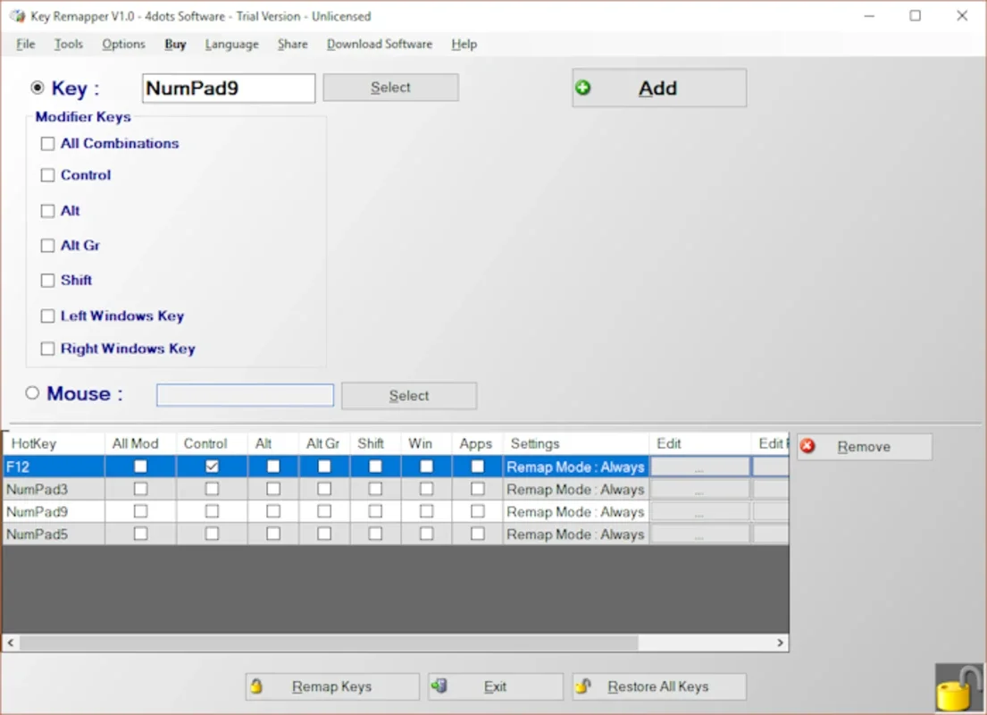 Key Remapper for Windows - Customize Key Mappings