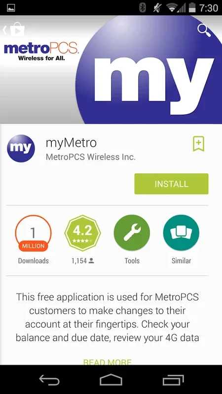 myMetro for Android - Manage T-Mobile Accounts Easily