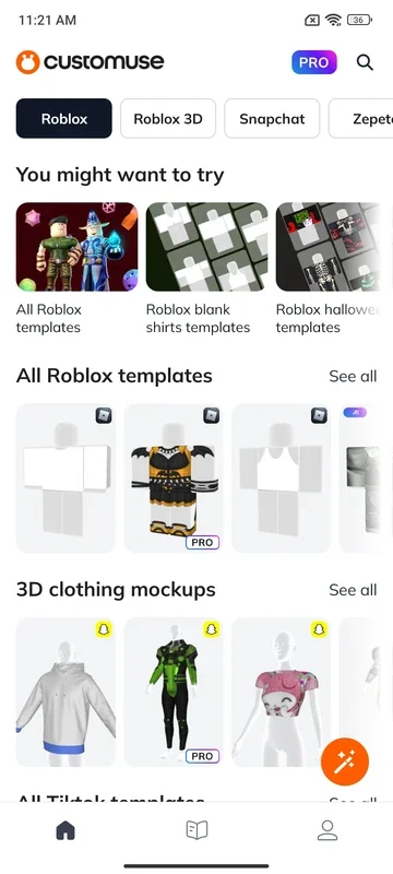 Customuse: AI 3D Editor for Android - Create Your Roblox Skins