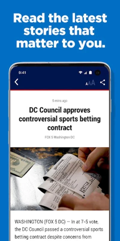 FOX 5 DC for Android: Stay Informed with DC News