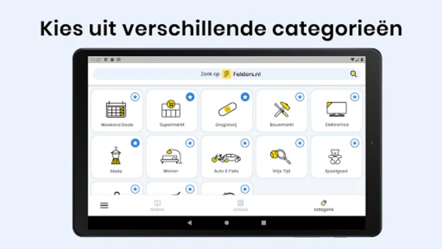 Folders.nl vind voordeel snel for Android: Instant Savings