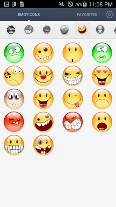 IFace Emoticons Stickers for Android - Simple Emoticon Stickers