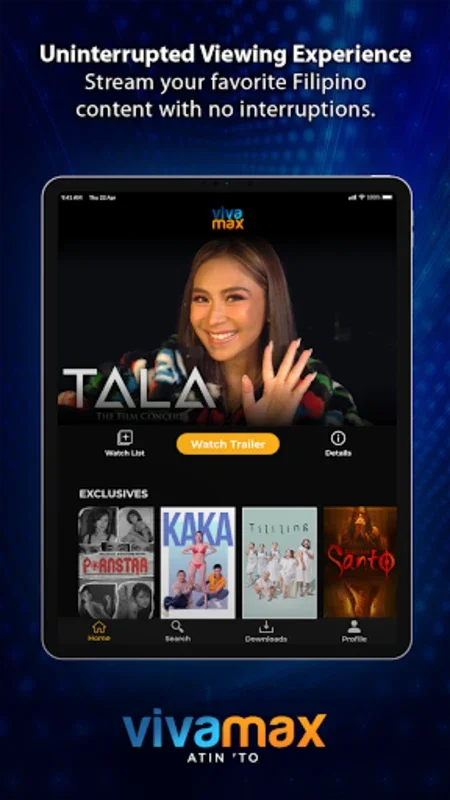 Vivamax for Android - Stream Filipino Blockbusters