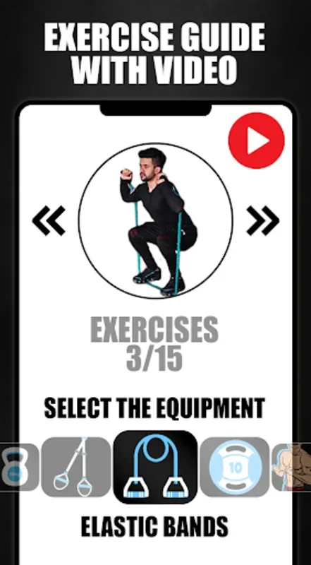 Leg Workouts For Men for Android - Ideal for Muscle Development