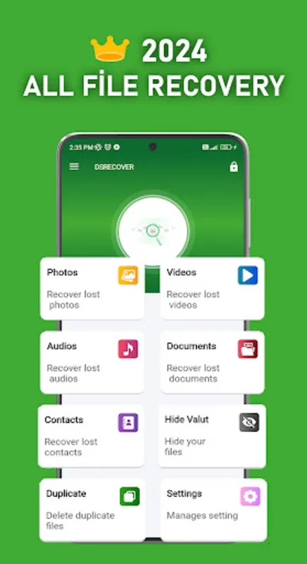 Photo & Video & Audio Recover for Android: Recover Deleted Media