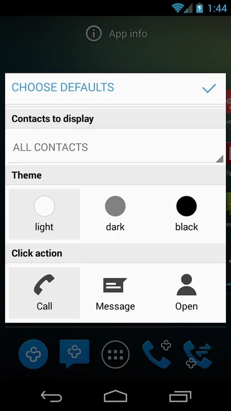 Contacts Widget for Android - Enhance Communication