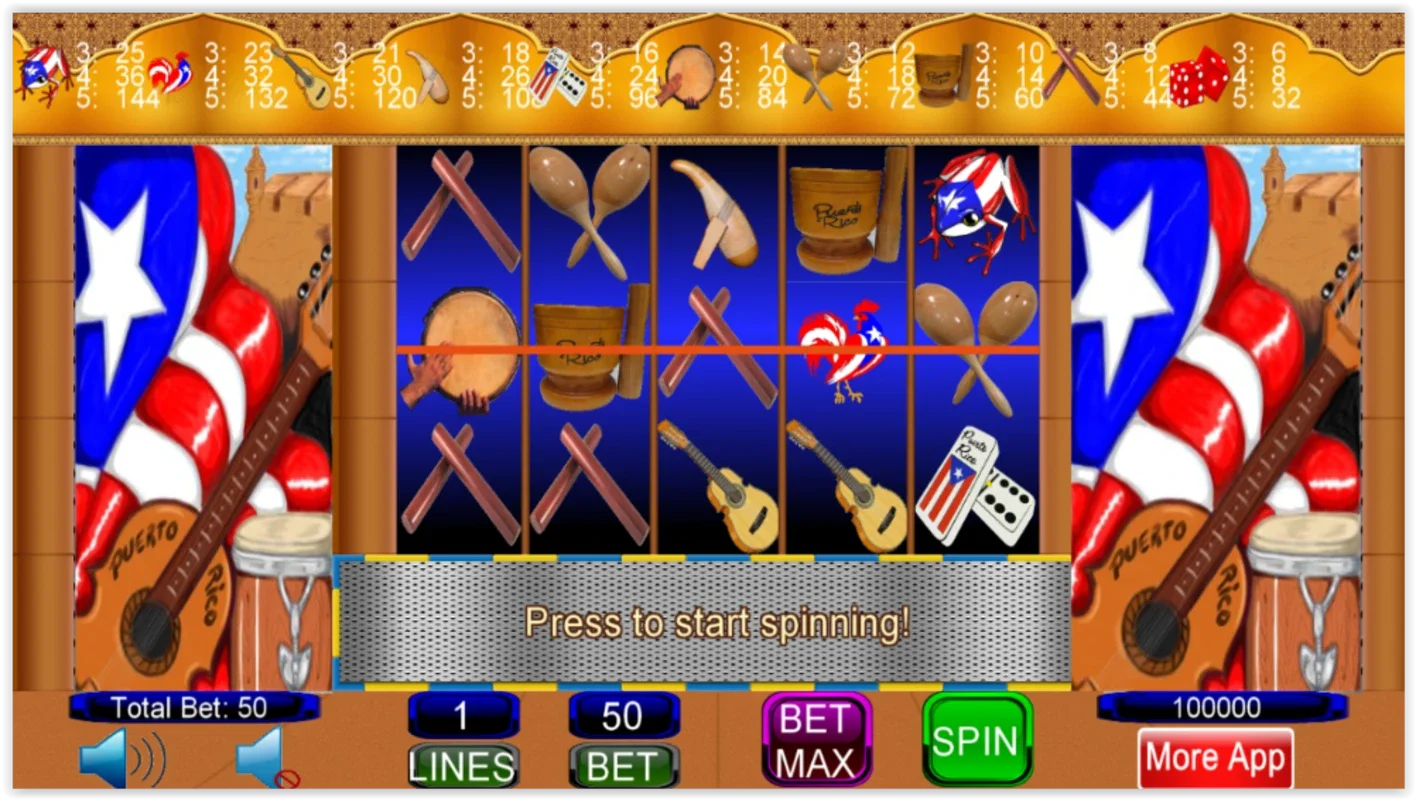 Boricua Slots for Android - Immersive Puerto Rican Slot Experience