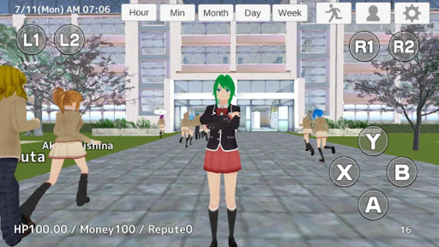 School Out Simulator2 for Android - Immerse in Dynamic High School Life