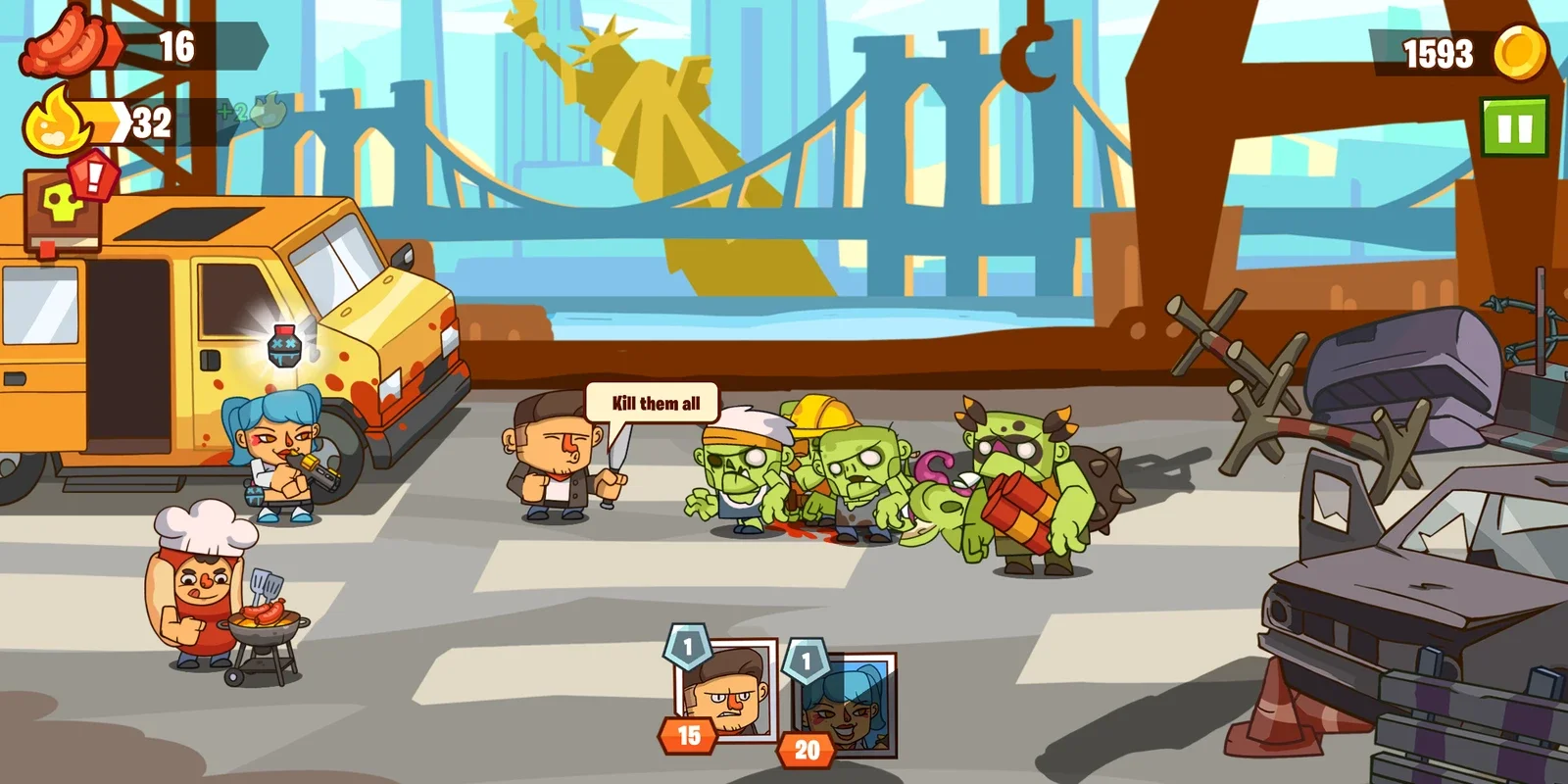 Zombie Defense 2 for Android - Survive the Zombie Apocalypse