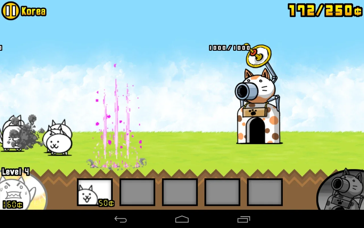 The Battle Cats for Android - Fun Real - Time Strategy Game