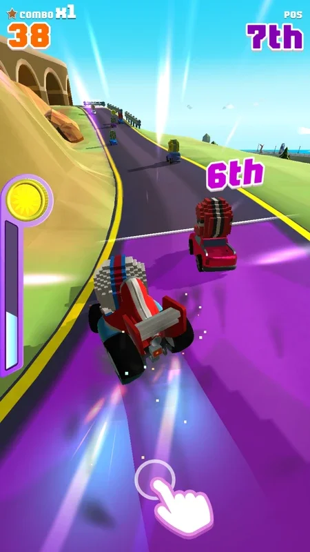 Blocky Racer for Android - Thrilling Racing Game