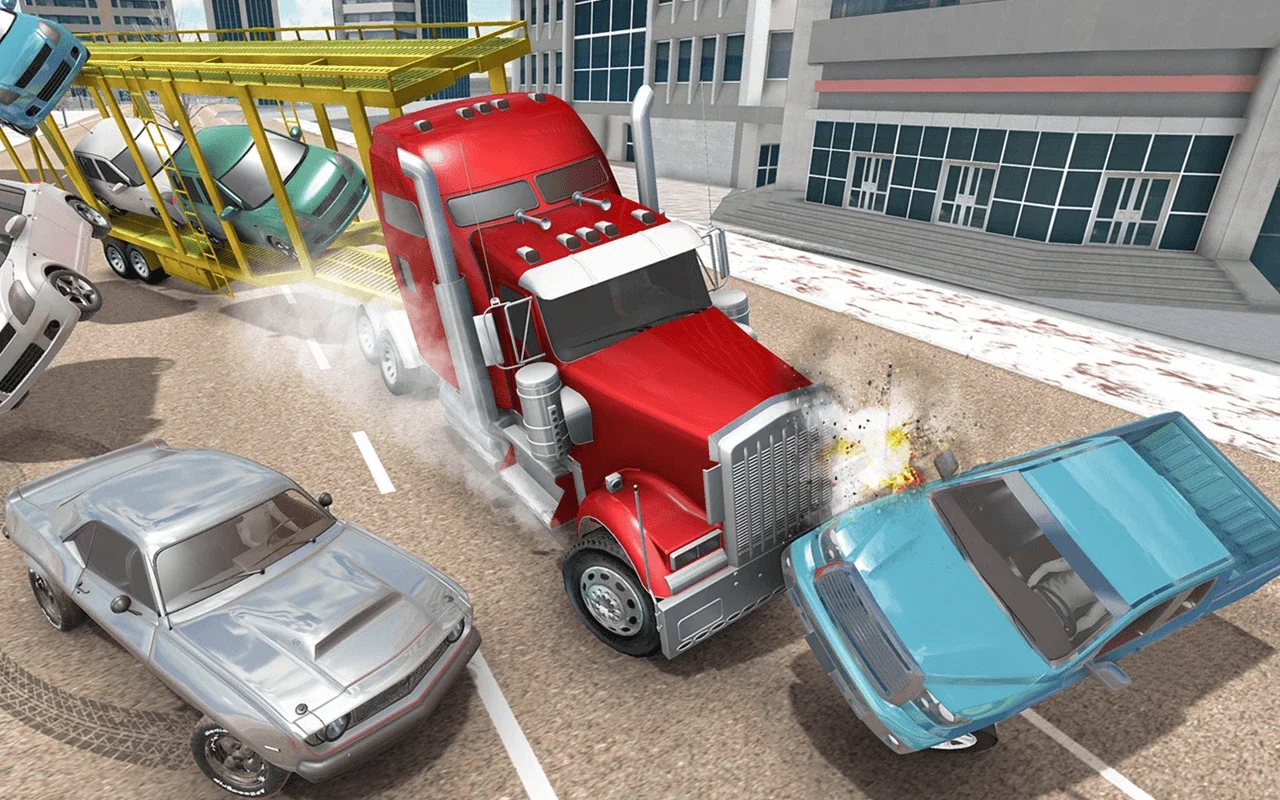 Euro Truck Driving Simulator for Android - Drive Through Winter Europe