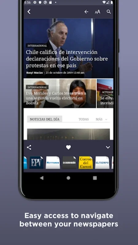 Periódicos for Android - Dive into Venezuelan News