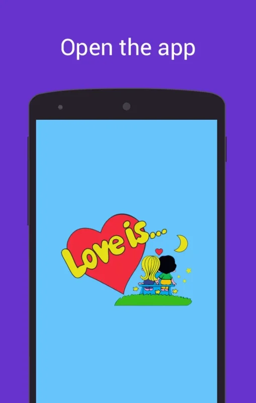 Love is... for Android: Express Love with Stunning Stickers