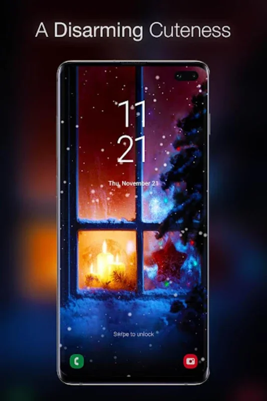 Christmas Live Wallpaper for Android - Customizable Joy