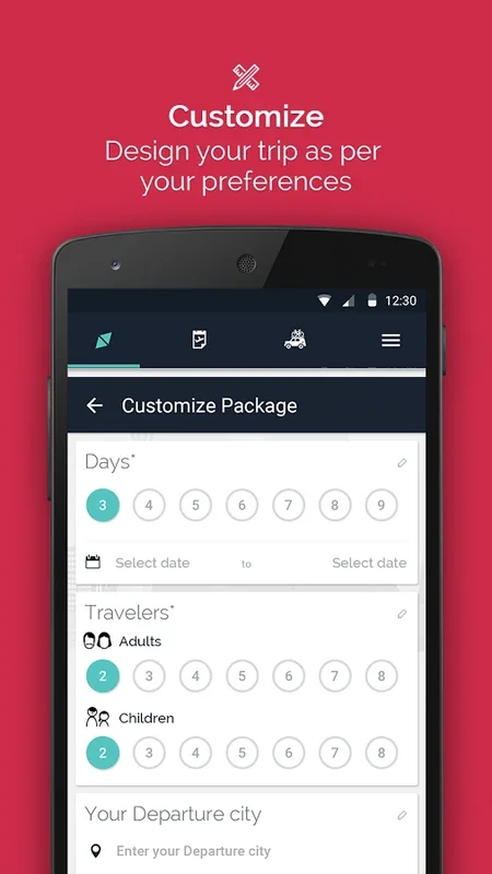 Travel Triangle for Android: Affordable Custom Packages