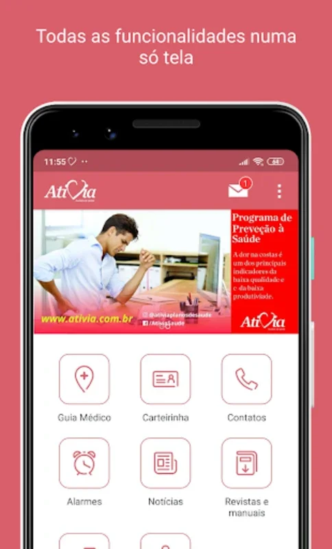 Ativia Saúde for Android: Simplify Healthcare Navigation