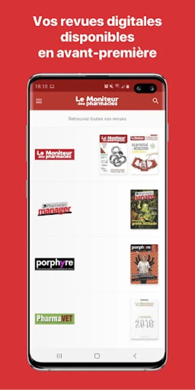 Le Moniteur des pharmacies.fr for Android: Pharmacy Professionals' All - in - One Resource