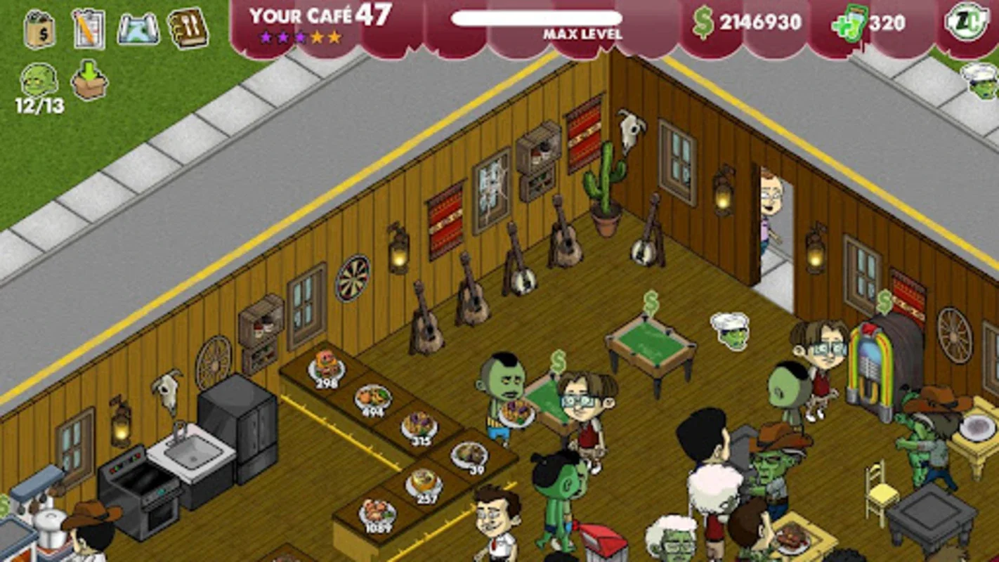 Zombie Cafe for Android - Manage a Spooky Cafe