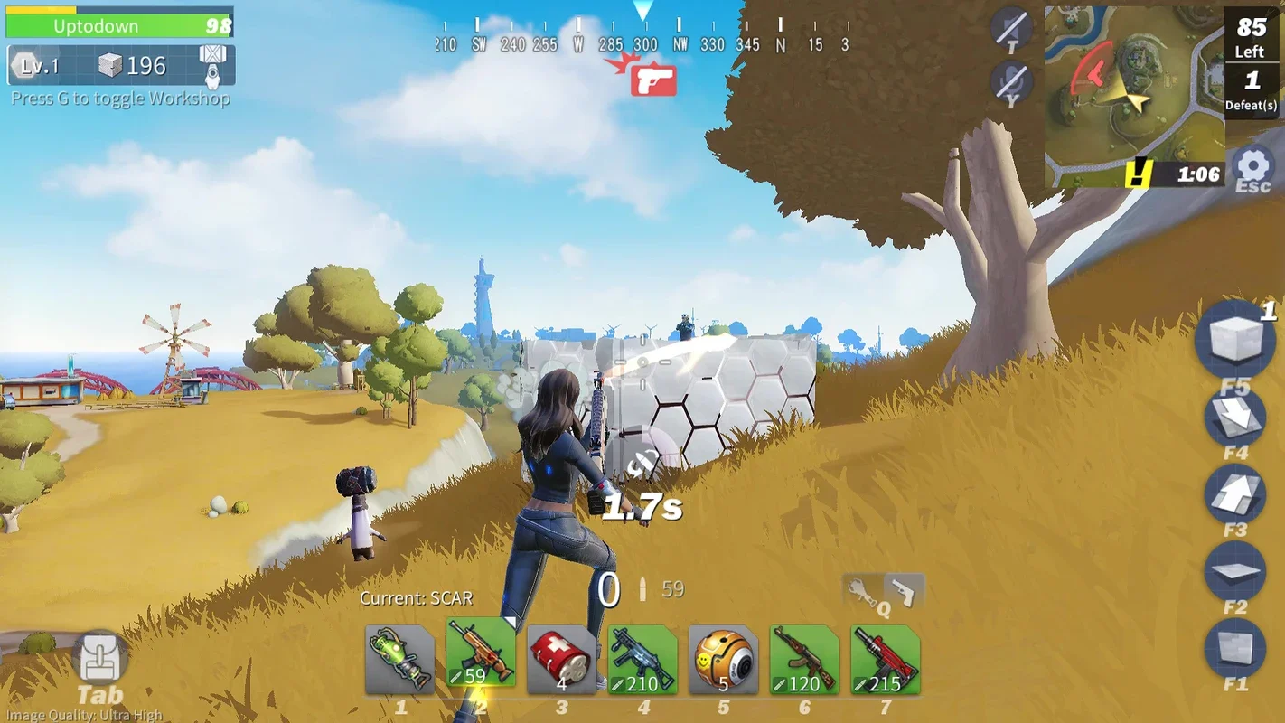 Creative Destruction for Android - An Epic Battle Royale