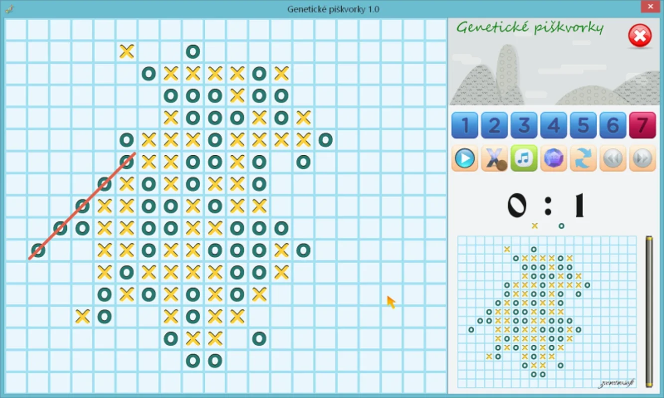 Genetic Tic Tac Toe for Windows - Engaging Gameplay