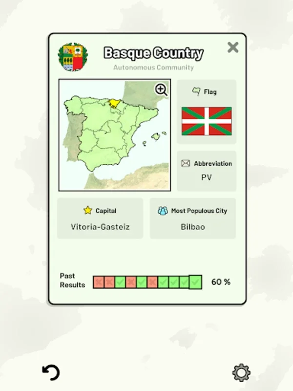 Spanish Autonomous Communities for Android: Free Learning of Spain's Regions