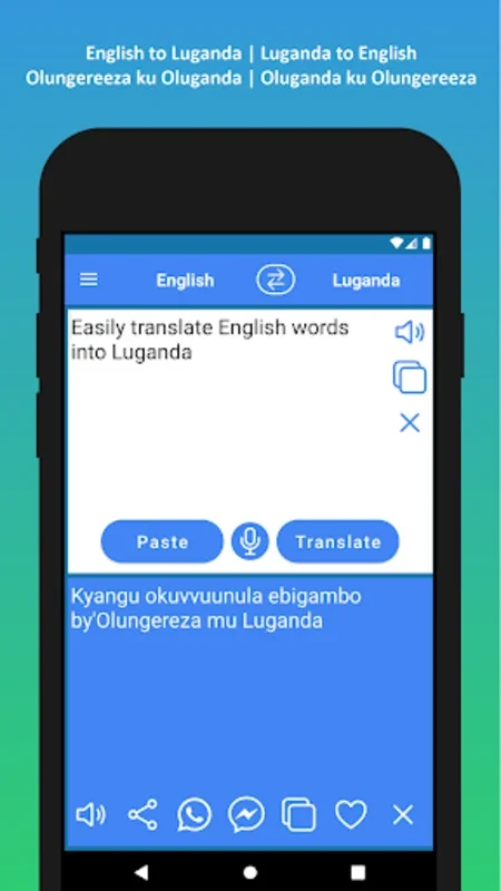 Luganda To English Translator for Android - Download the APK from AppHuts