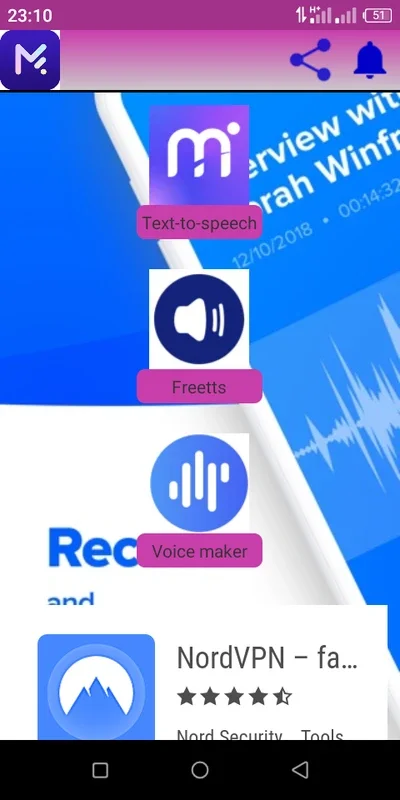 Media transcrip for Android - Transform Speech to Text