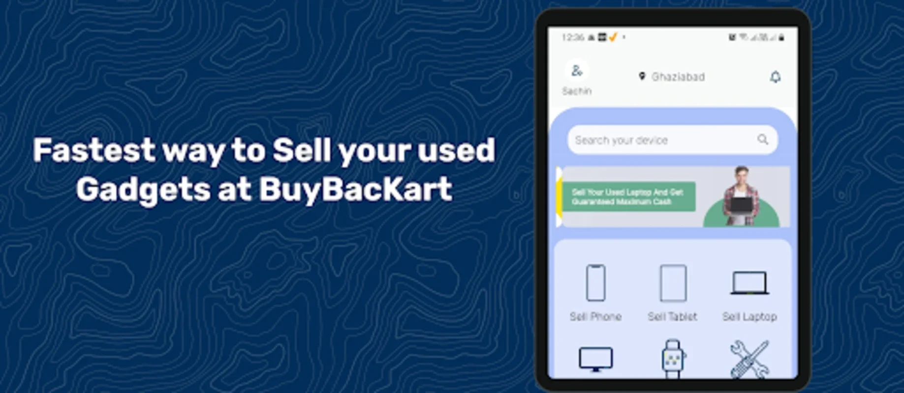 BuyBacKart for Android: Sell Used Electronics Securely