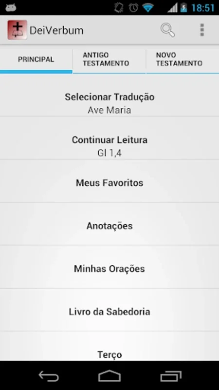 DeiVerbum Lite-Bíblia Católica for Android: Offline Bible with Features