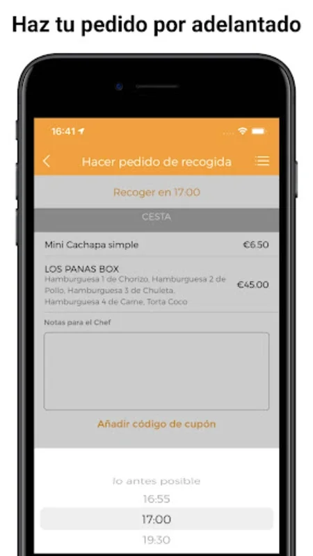 Los Panas for Android - Convenient Burger & Beverage Delivery