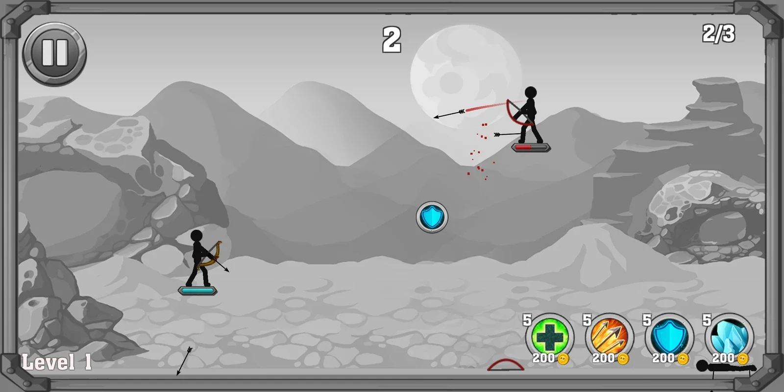 Mr. Archer : King Stickman for Android - Test Your Aim