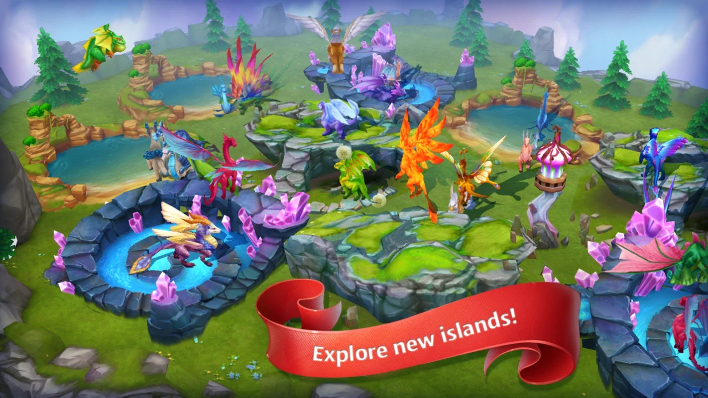 Dragons World for Android: Raise & Educate Dragons