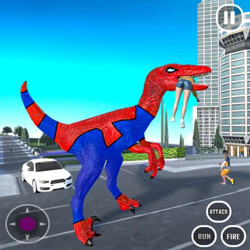 Dinosaur Smash Battle Rescue for Android - Thrilling City Domination