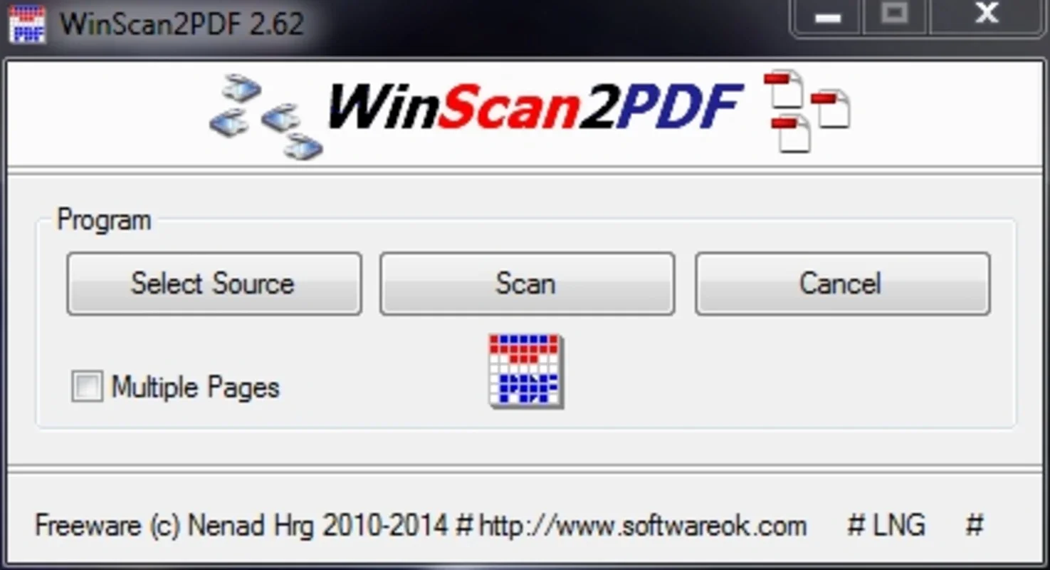 WinScan2PDF for Windows - Efficient Document Scanning