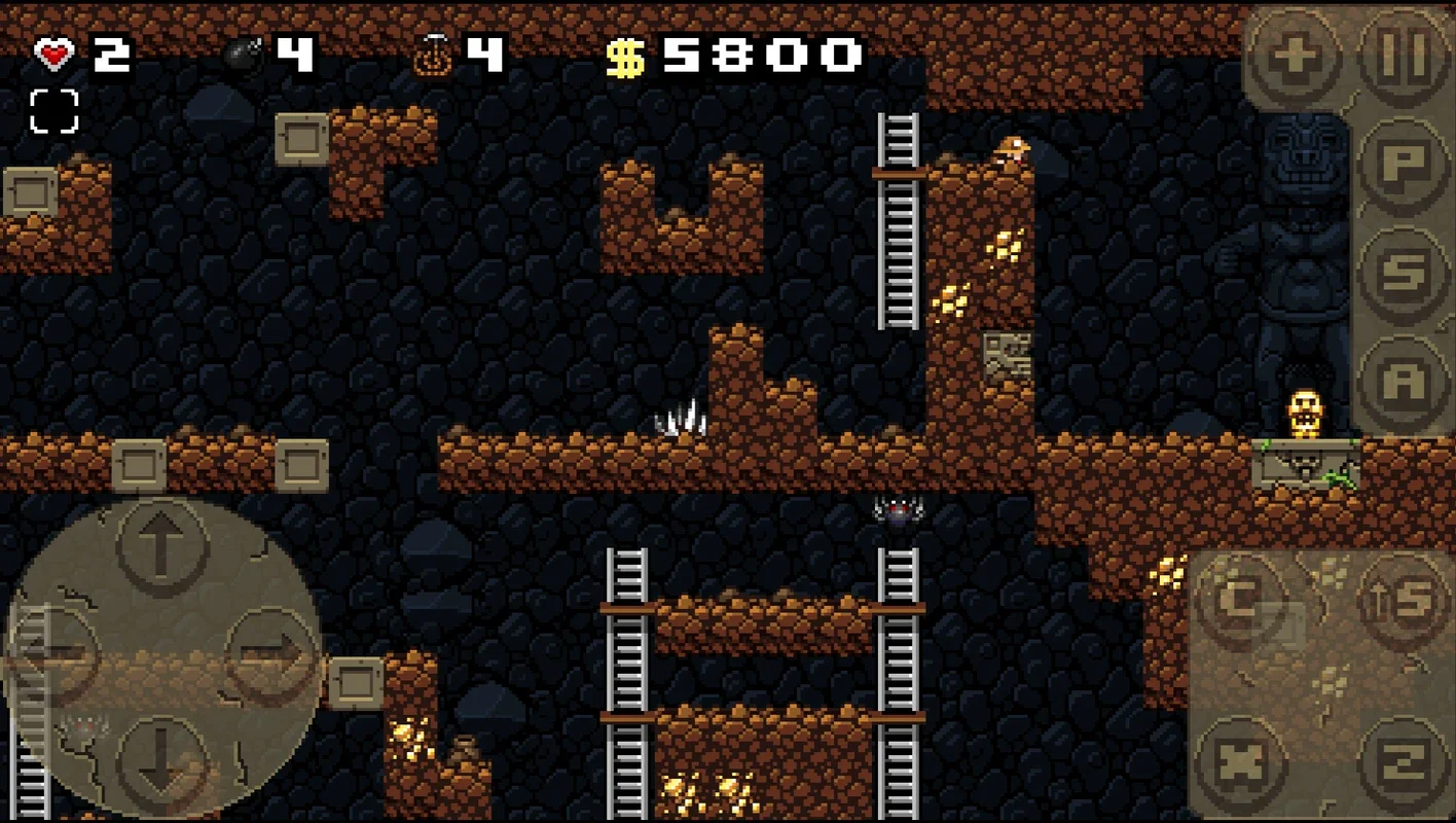 Spelunky Classic HD: Android Roguelike Platformer