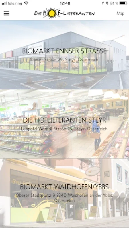 Die Hoflieferanten for Android - Organic Shopping Made Easy