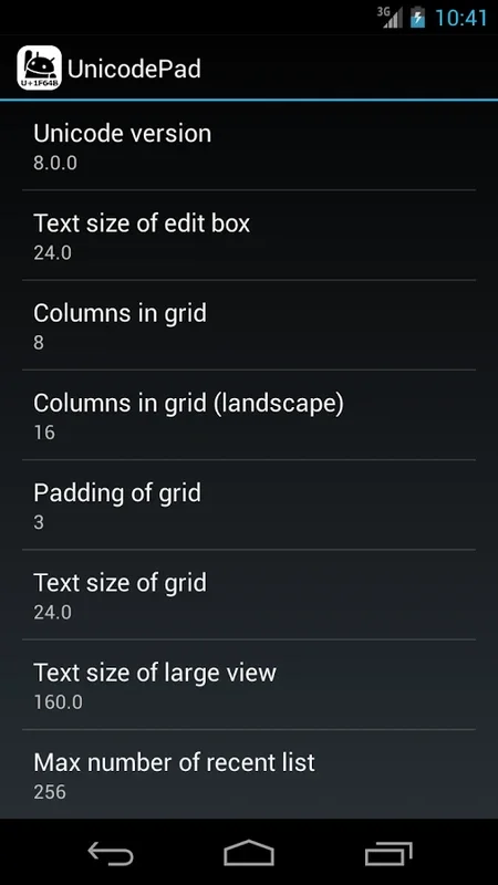 UnicodePad for Android - Find and Use Unicode Characters Easily