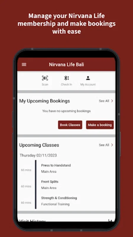 Nirvana Life for Android - Holistic Fitness and Wellness