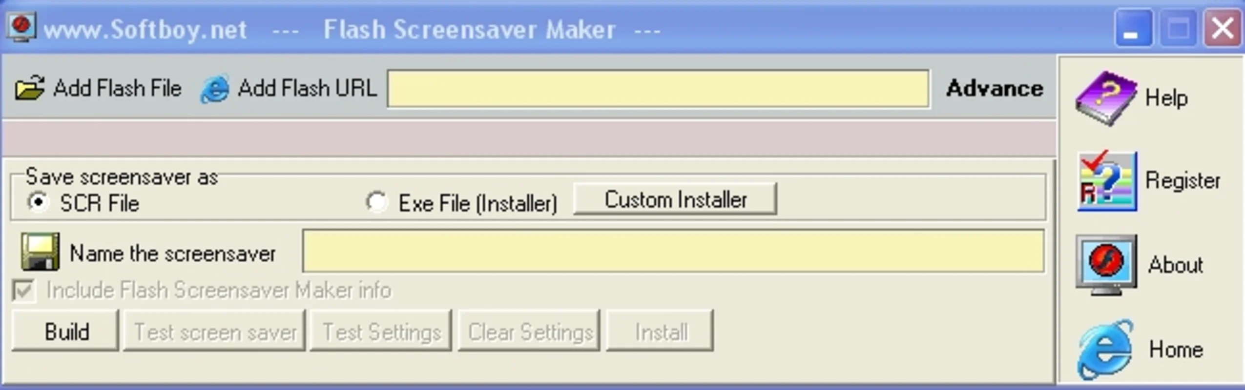 Flash Screensaver Maker: Easy Windows Screensaver Creation