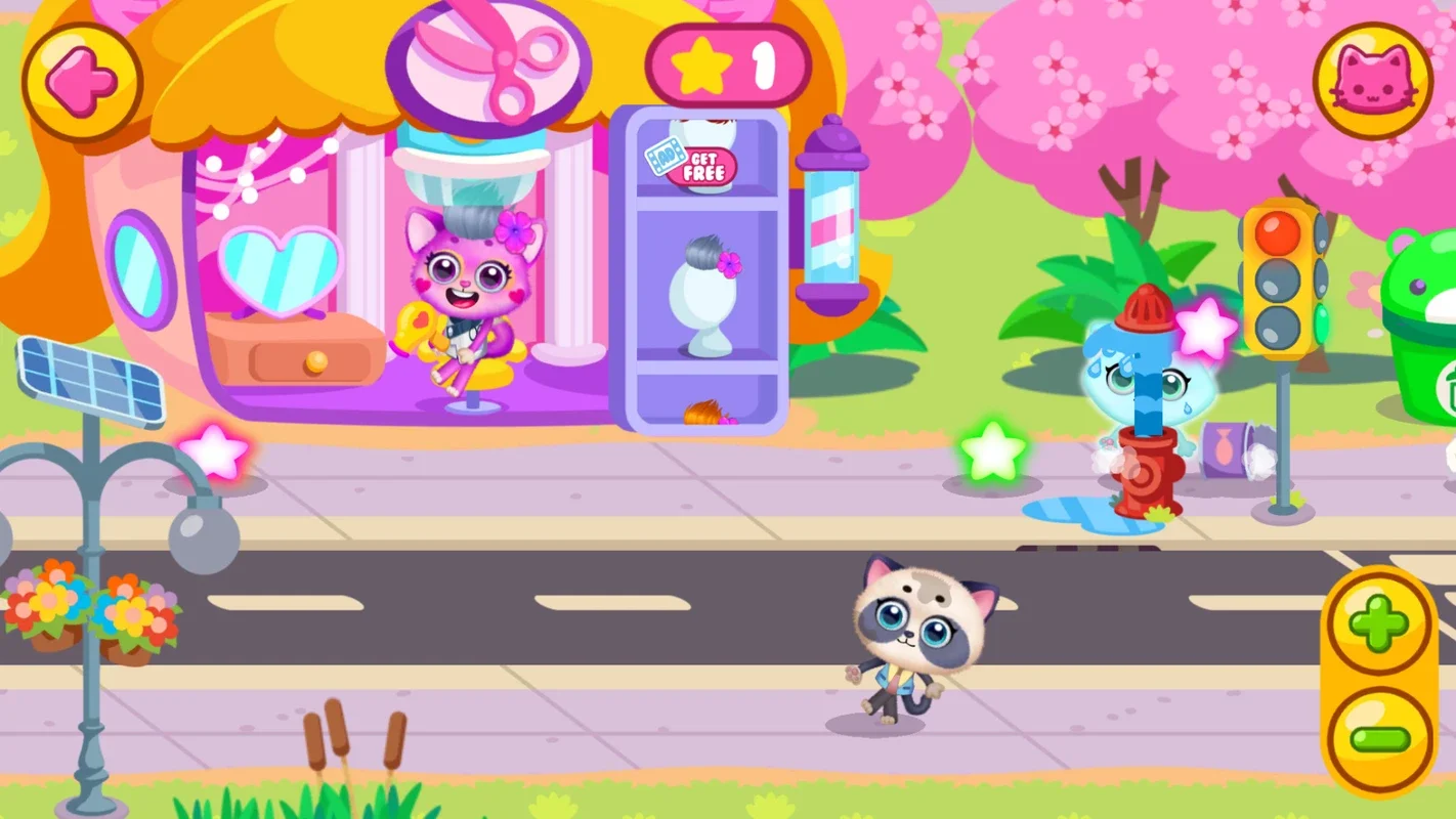 Little Kitty Town for Android - Fun for Young Players