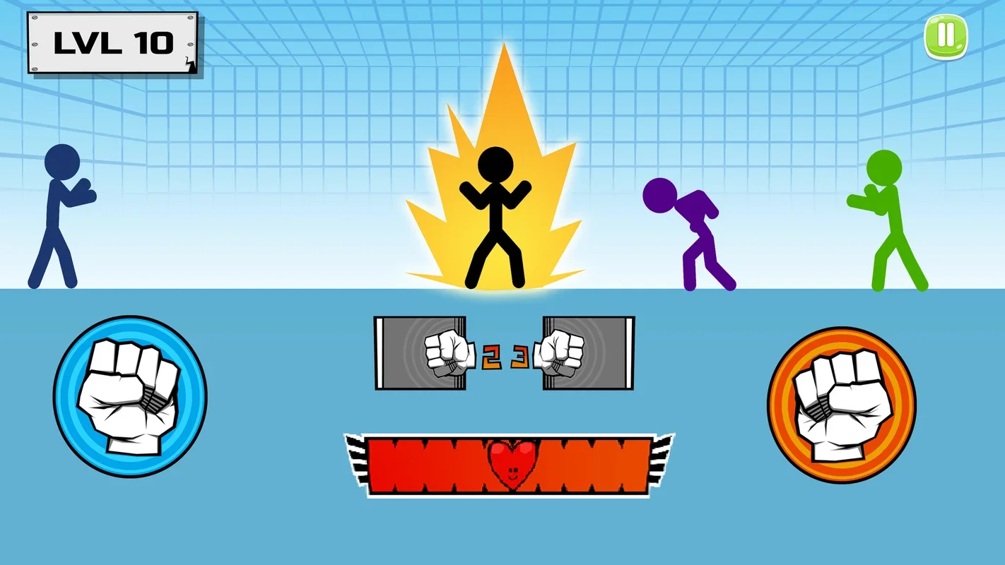 Stickman fighter : Epic battle for Android - Intense Battles