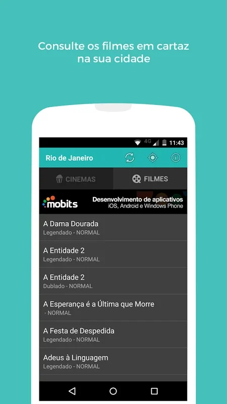 Cine Mobits for Android: Streamline Your Movie Planning