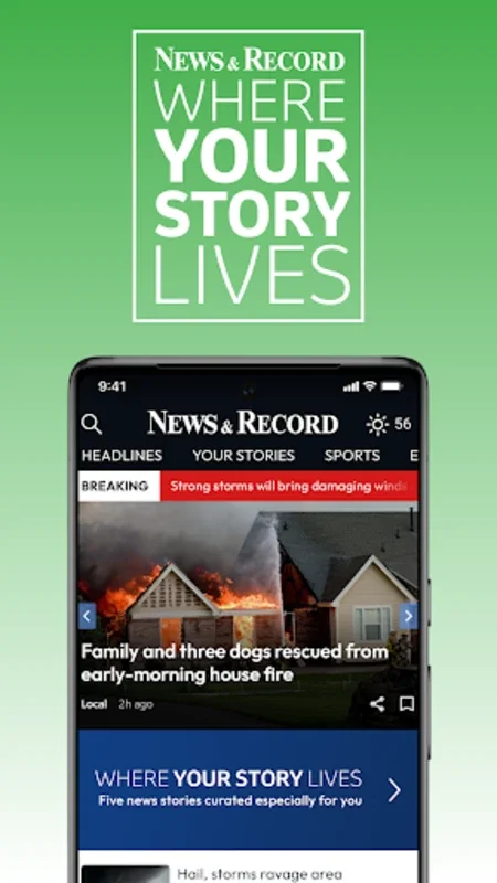 News & Record for Android: Comprehensive Greensboro News